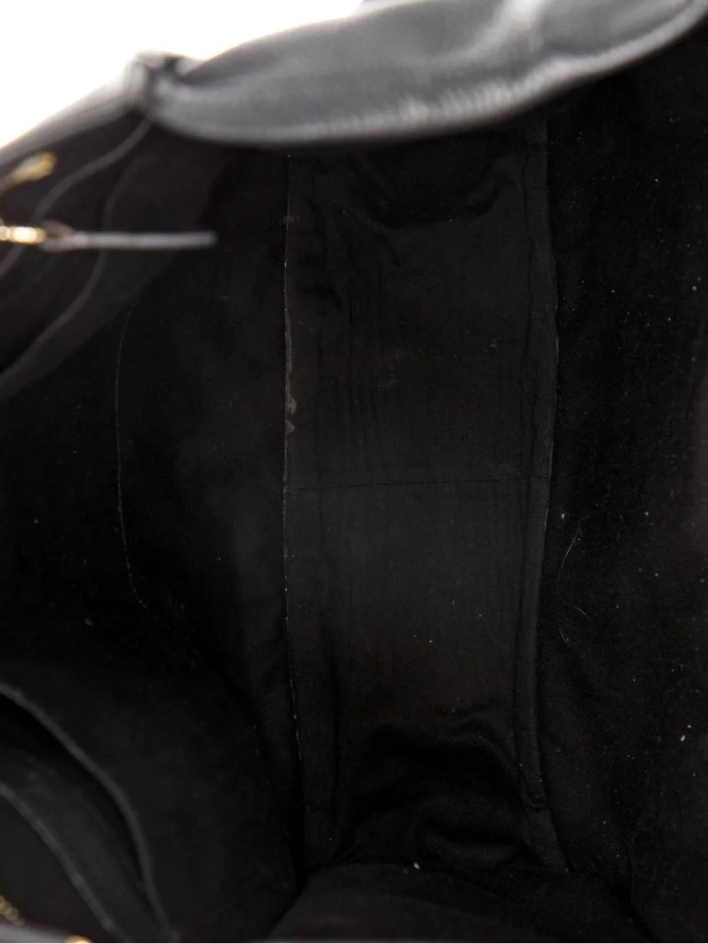Givenchy Black Pebbled Leather Backpack Tote for Men